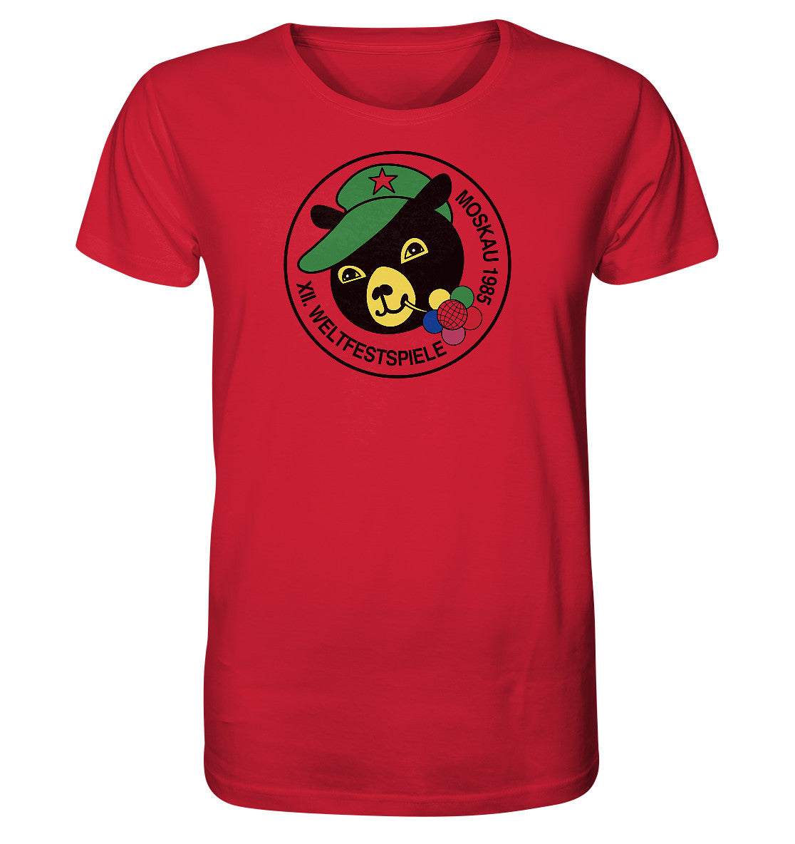 ORGANIC BIO SHIRT UNISEX • WELTFESTSPIELE, MOSKAU 1985