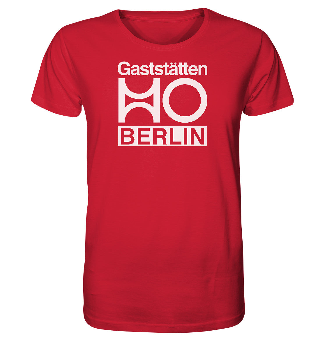 ORGANIC BIO SHIRT UNISEX • HO GASTSTÄTTEN BERLIN