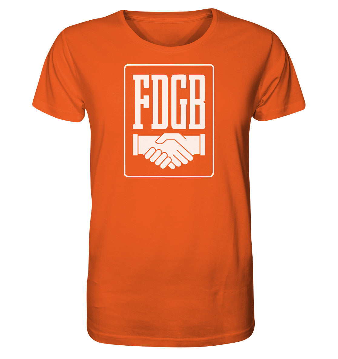 ORGANIC BIO SHIRT UNISEX • FDGB - WEISS