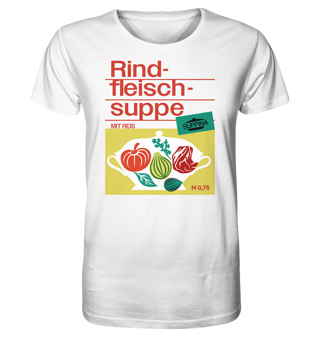 ORGANIC BIO SHIRT UNISEX • RINDFLEISCHSUPPE SUPPINA