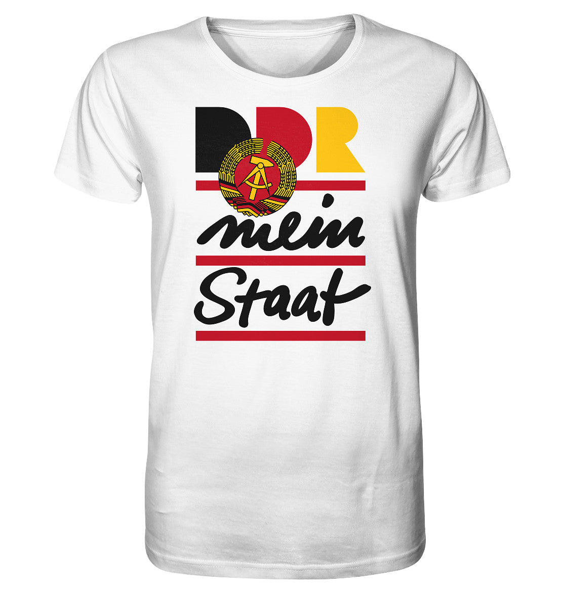 ORGANIC BIO SHIRT UNISEX • DDR - MEIN STAAT