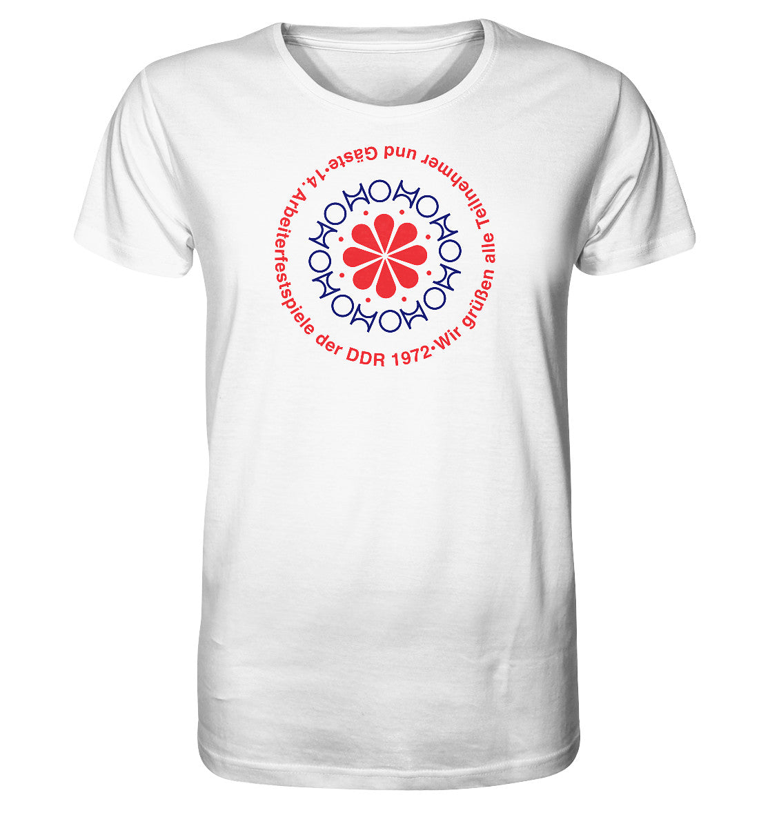 ORGANIC BIO SHIRT UNISEX • 14. ARBEITERFESTSPIELE DER DDR 1972