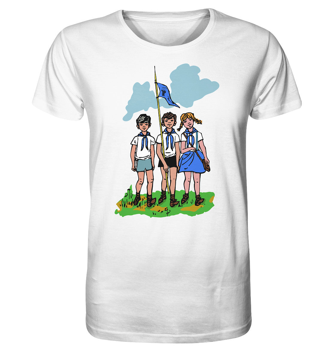 ORGANIC BIO SHIRT UNISEX • JUNGE PIONIERE - PIONIERAUSWEIS