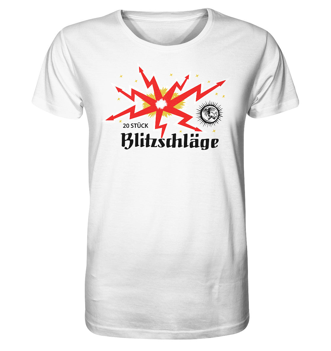 ORGANIC BIO SHIRT UNISEX • BLITZSCHLÄGE BÖLLER