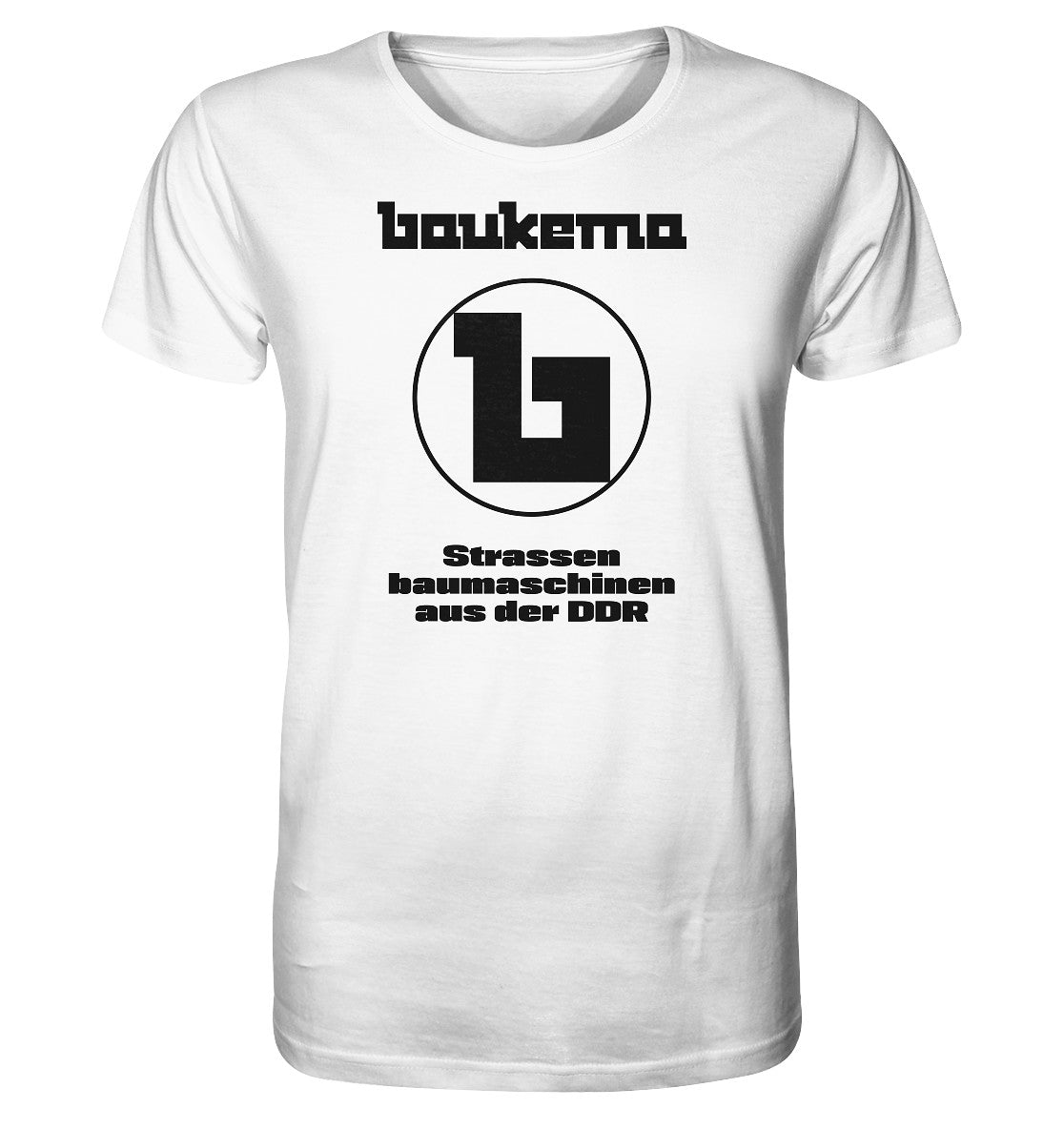 ORGANIC BIO SHIRT UNISEX • BAUKEMA STRASSENBAUMASCHINEN - hell