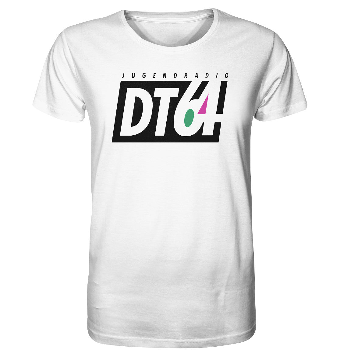 ORGANIC BIO SHIRT UNISEX • DT64 JUGENDRADIO - DUNKEL