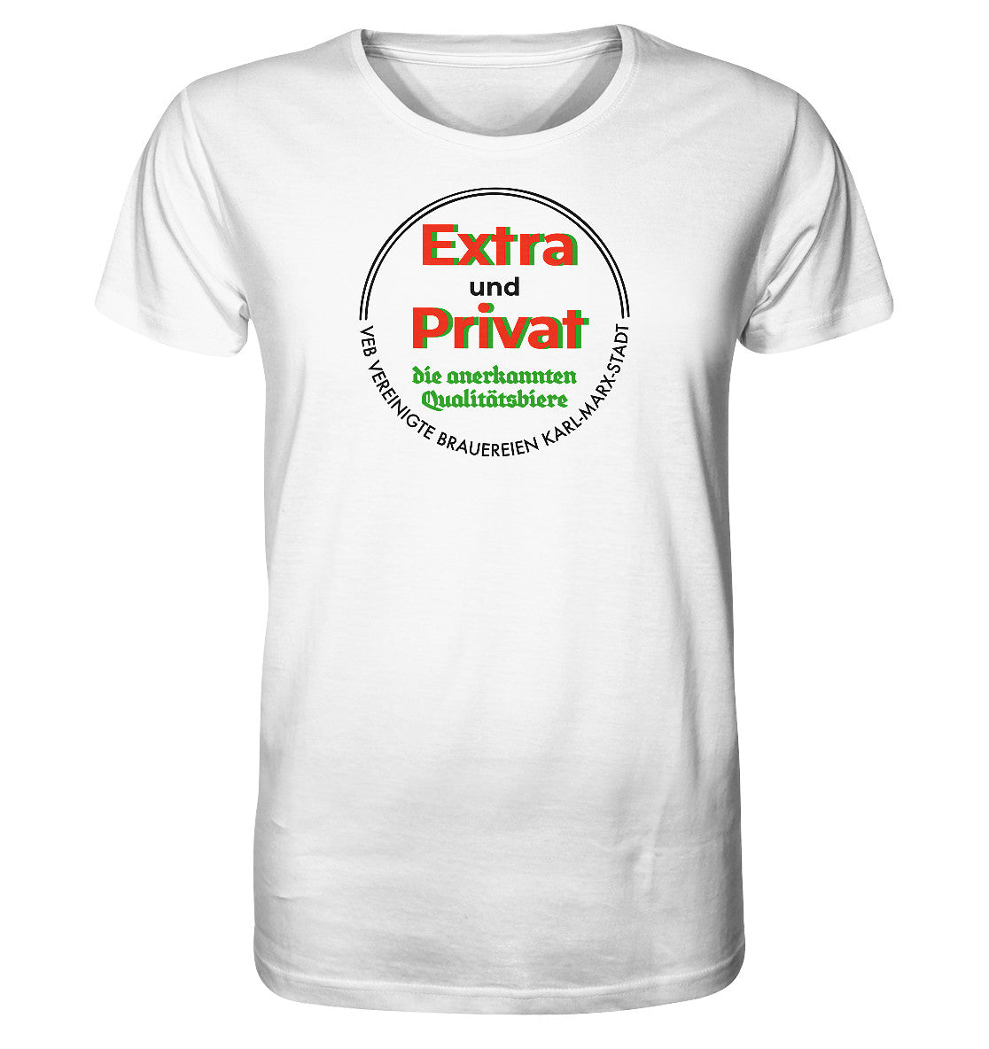 ORGANIC BIO SHIRT UNISEX • VEB BRAUEREIEN KARL-MARX-STADT