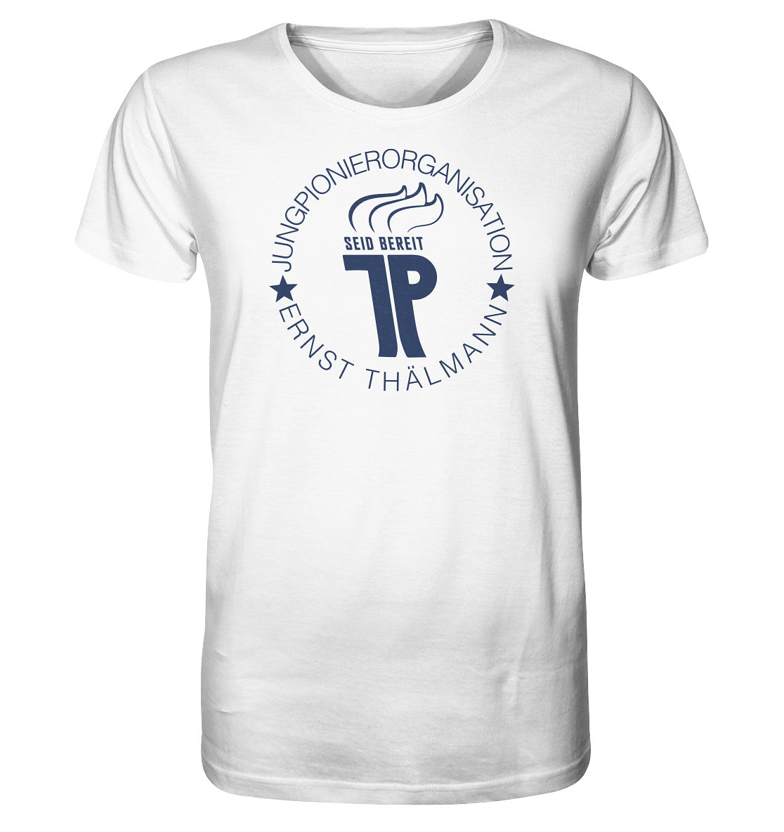 ORGANIC BIO SHIRT UNISEX • JUNGE PIONIERE - LOGO HELL