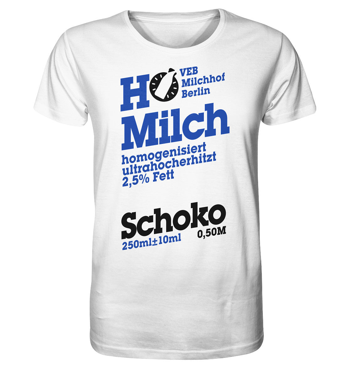ORGANIC BIO SHIRT UNISEX • VEB MILCHHOF BERLIN
