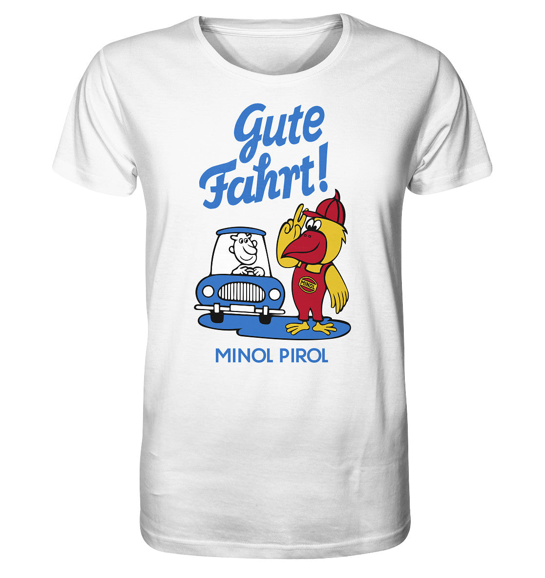 ORGANIC BIO SHIRT UNISEX • GUTE FAHRT! MINOL PIROL