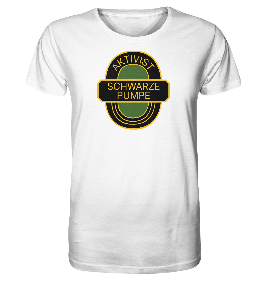 ORGANIC BIO SHIRT UNISEX • AKTIVIST SCHWARZE PUMPE