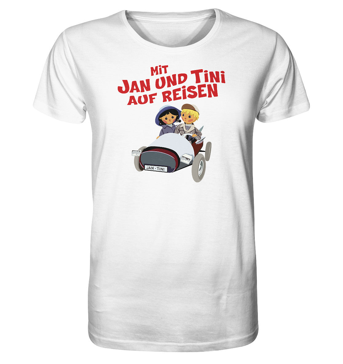 ORGANIC BIO SHIRT UNISEX • MIT JAN UND TINI AUF REISEN