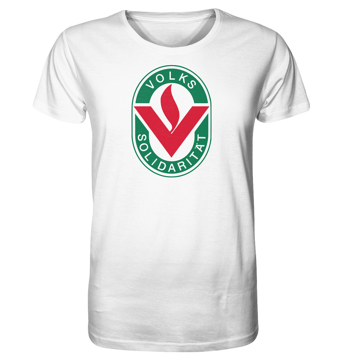 ORGANIC BIO SHIRT UNISEX • VOLKSSOLIDARITÄT