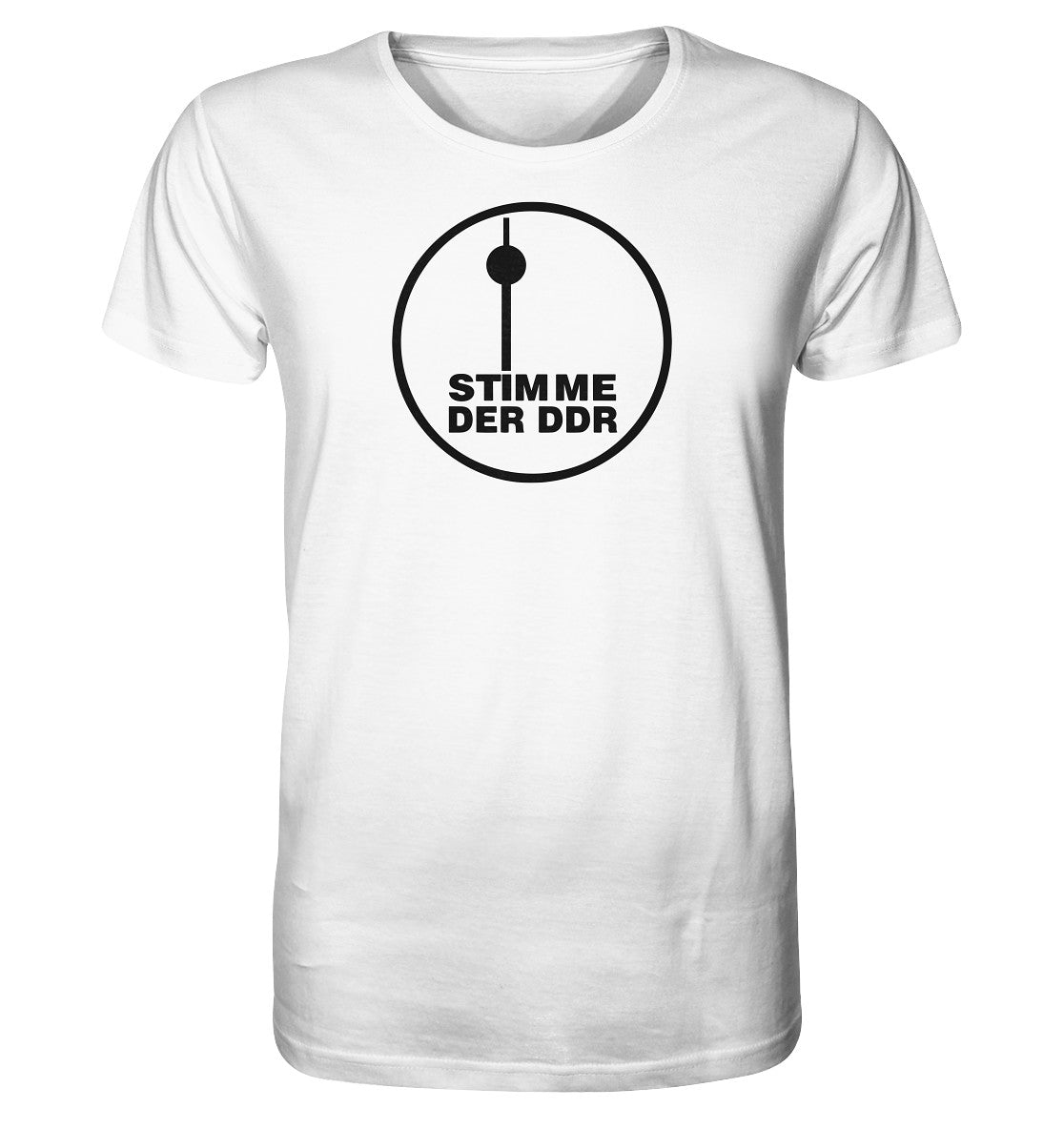 ORGANIC BIO SHIRT UNISEX • RADIO STIMME DER DDR - HELL