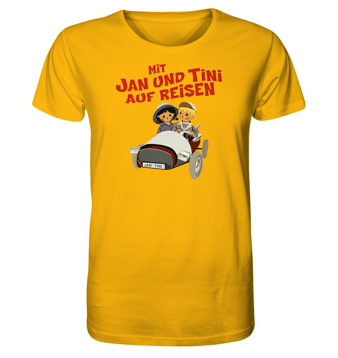 ORGANIC BIO SHIRT UNISEX • MIT JAN UND TINI AUF REISEN