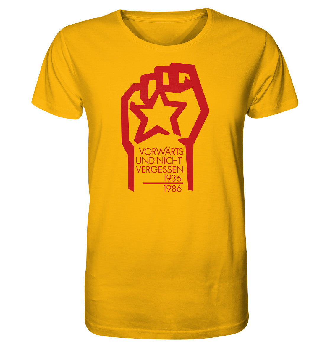 ORGANIC BIO SHIRT UNISEX • 1936-1986 SPANISCHER BÜRGERKRIEG