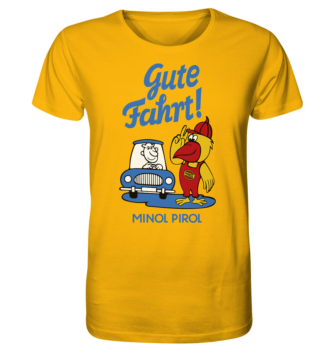 ORGANIC BIO SHIRT UNISEX • GUTE FAHRT! MINOL PIROL