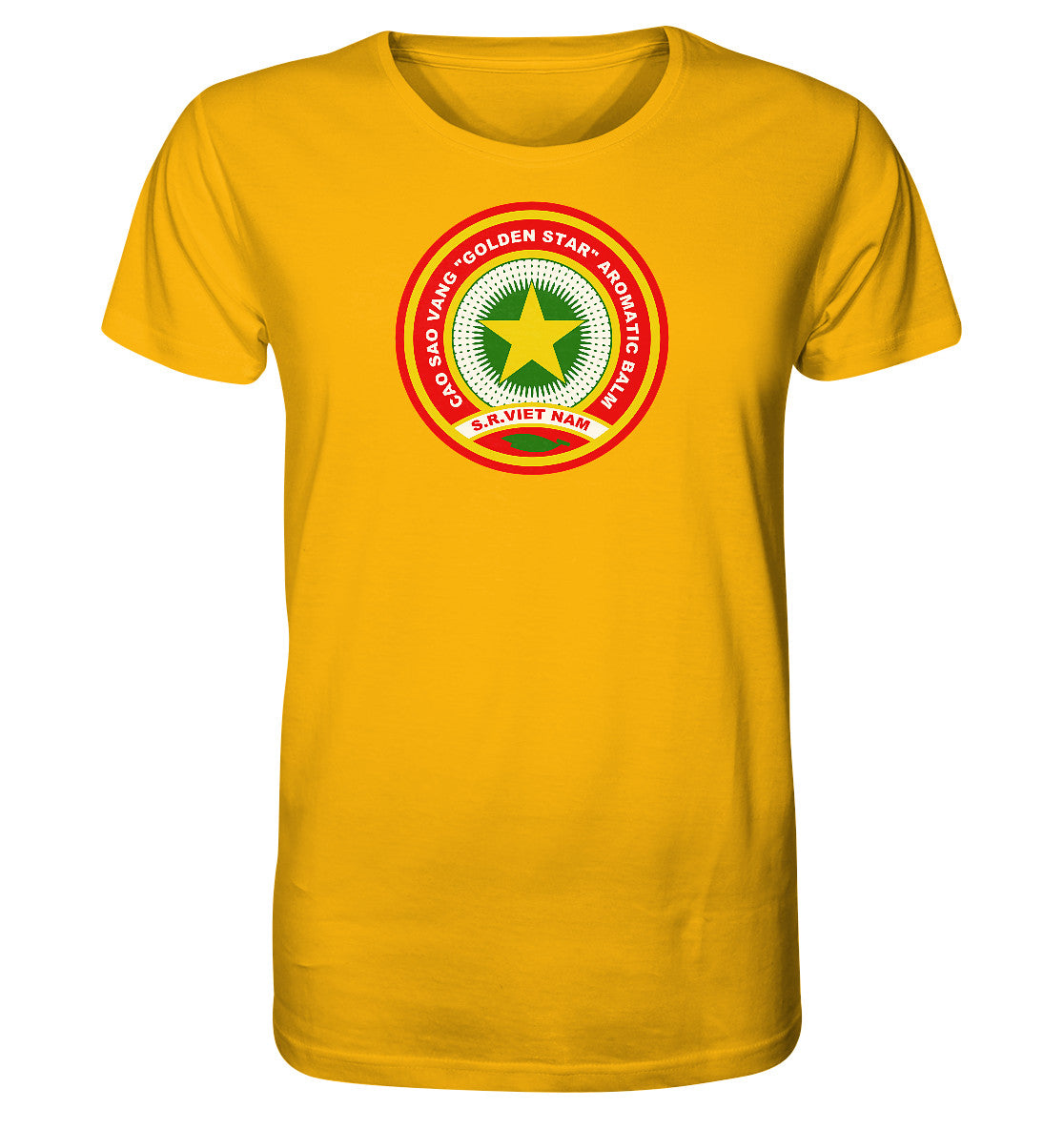 ORGANIC BIO SHIRT UNISEX • VIETNAMESISCHE SALBE GOLDEN STAR