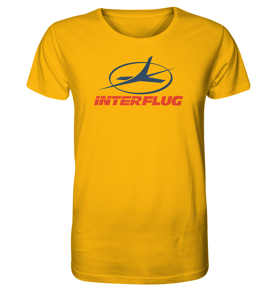 ORGANIC BIO SHIRT UNISEX • DDR INTERFLUG LOGO
