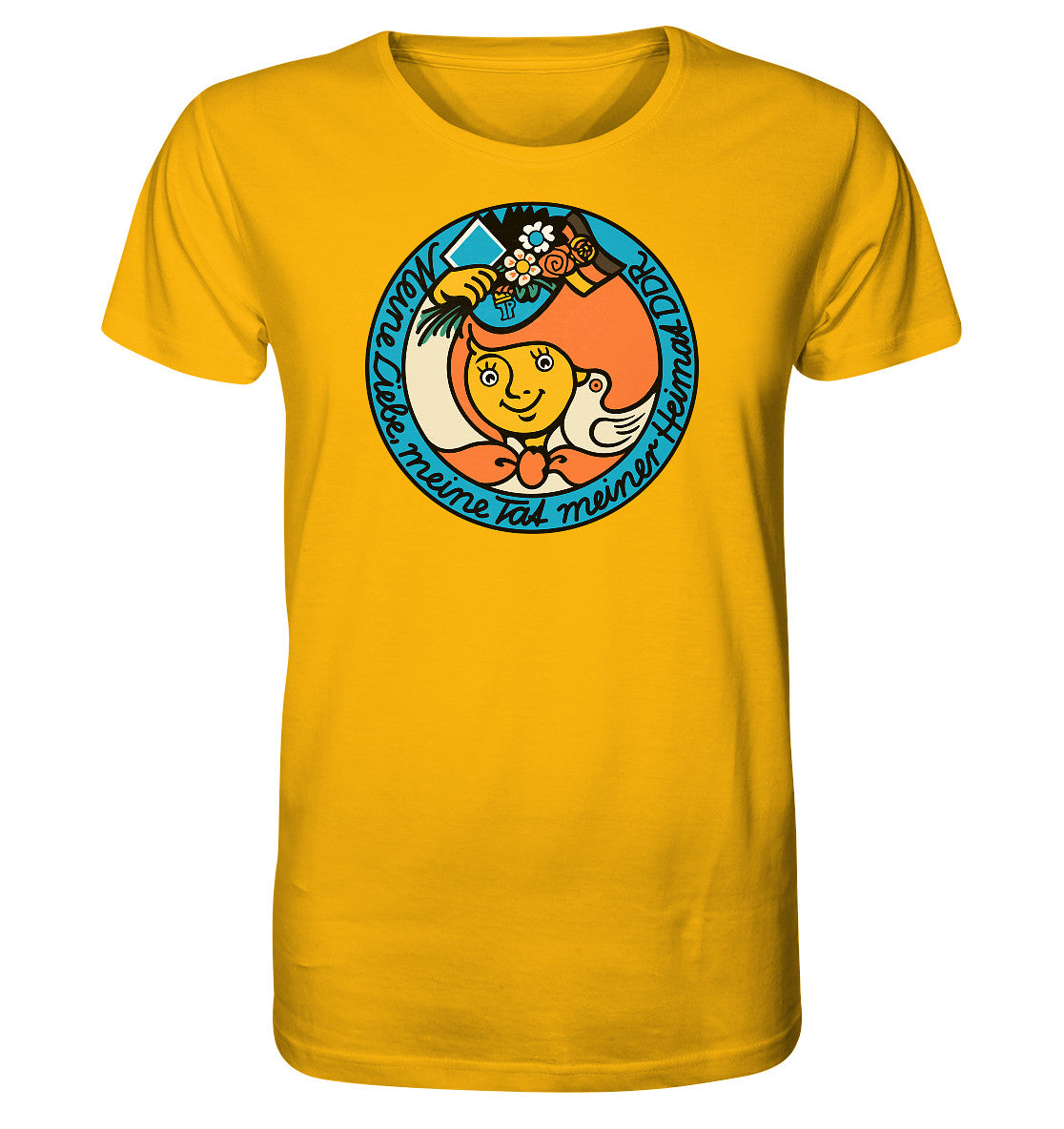 ORGANIC BIO SHIRT UNISEX • JUNGE PIONIERE - MEINE LIEBE MEINER HEIMAT