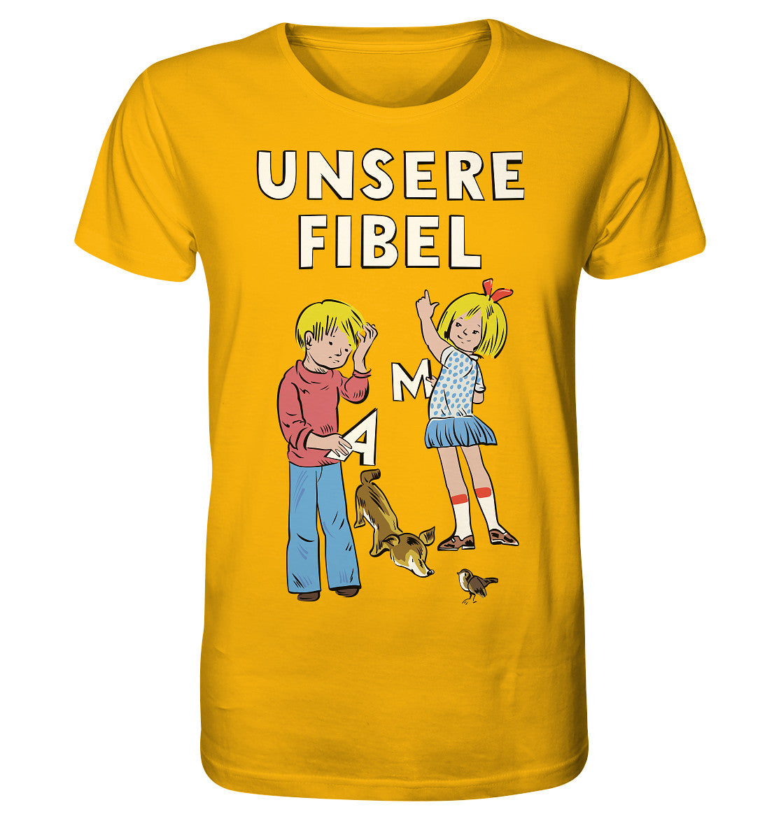 ORGANIC BIO SHIRT UNISEX • UNSERE FIBEL