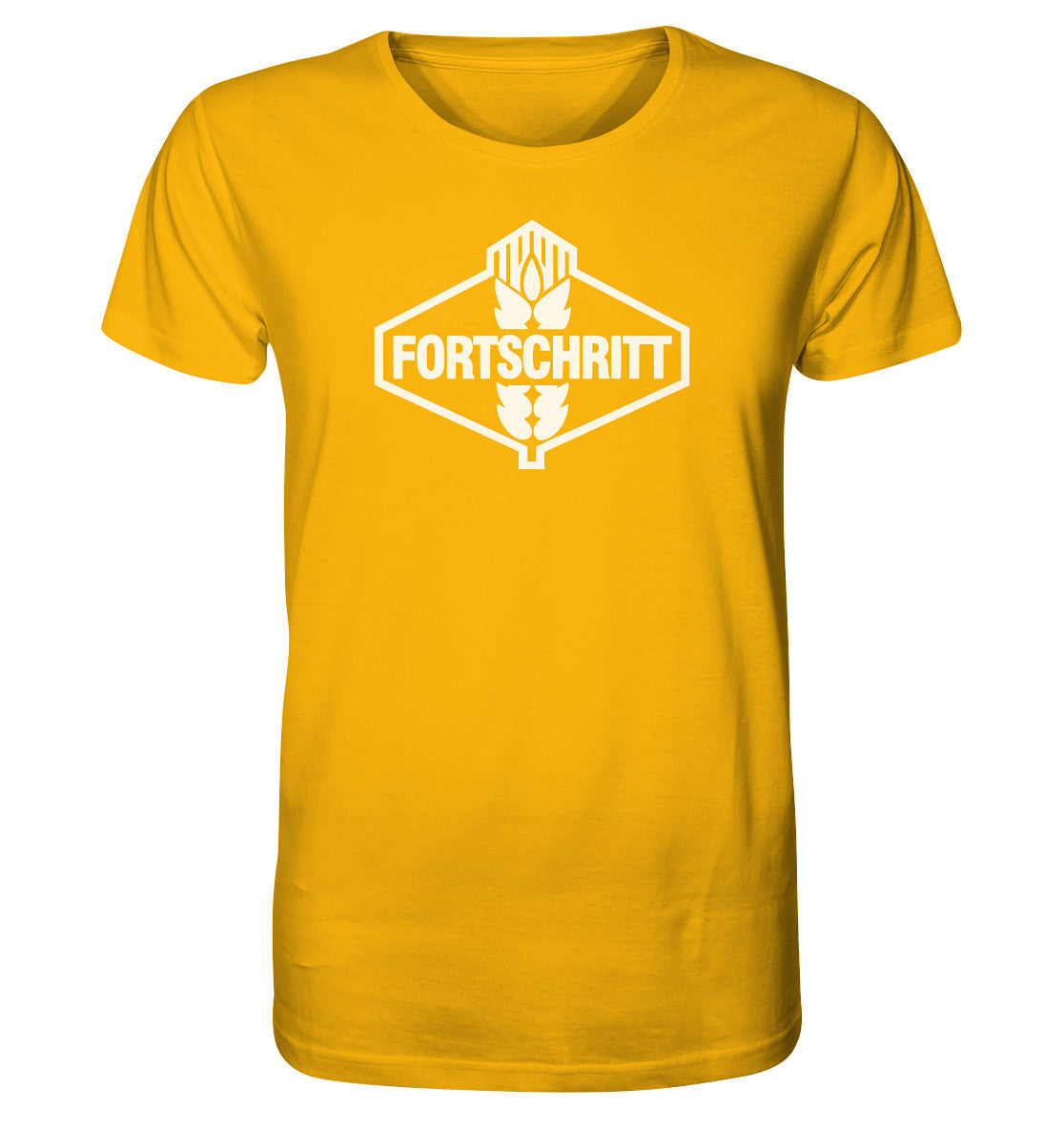 ORGANIC BIO SHIRT UNISEX • FORTSCHRITT LANDMASCHINEN - WEISS