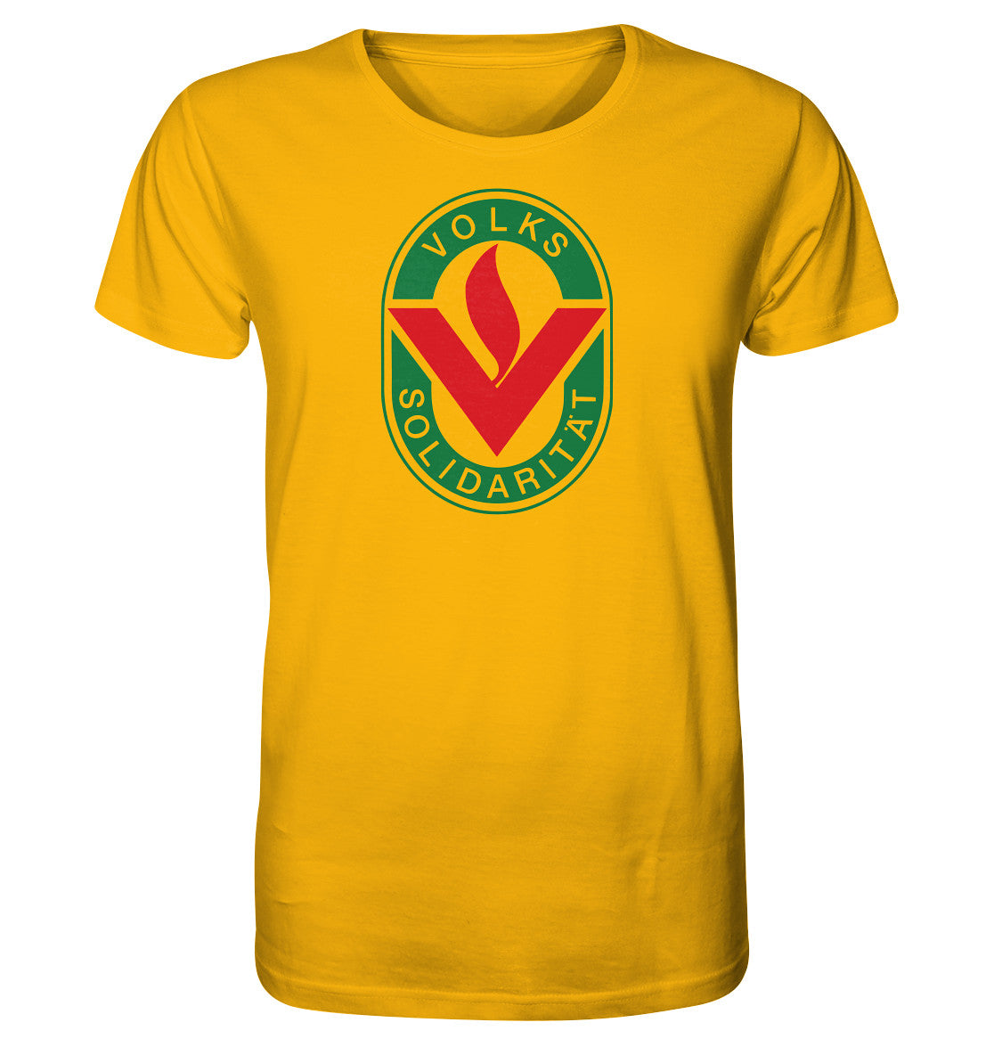 ORGANIC BIO SHIRT UNISEX • VOLKSSOLIDARITÄT