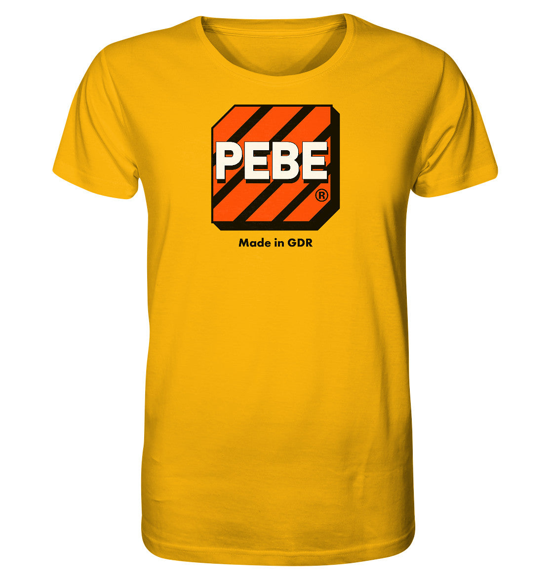 ORGANIC BIO SHIRT UNISEX • PEBE BAUKASTEN - MADE IN GDR