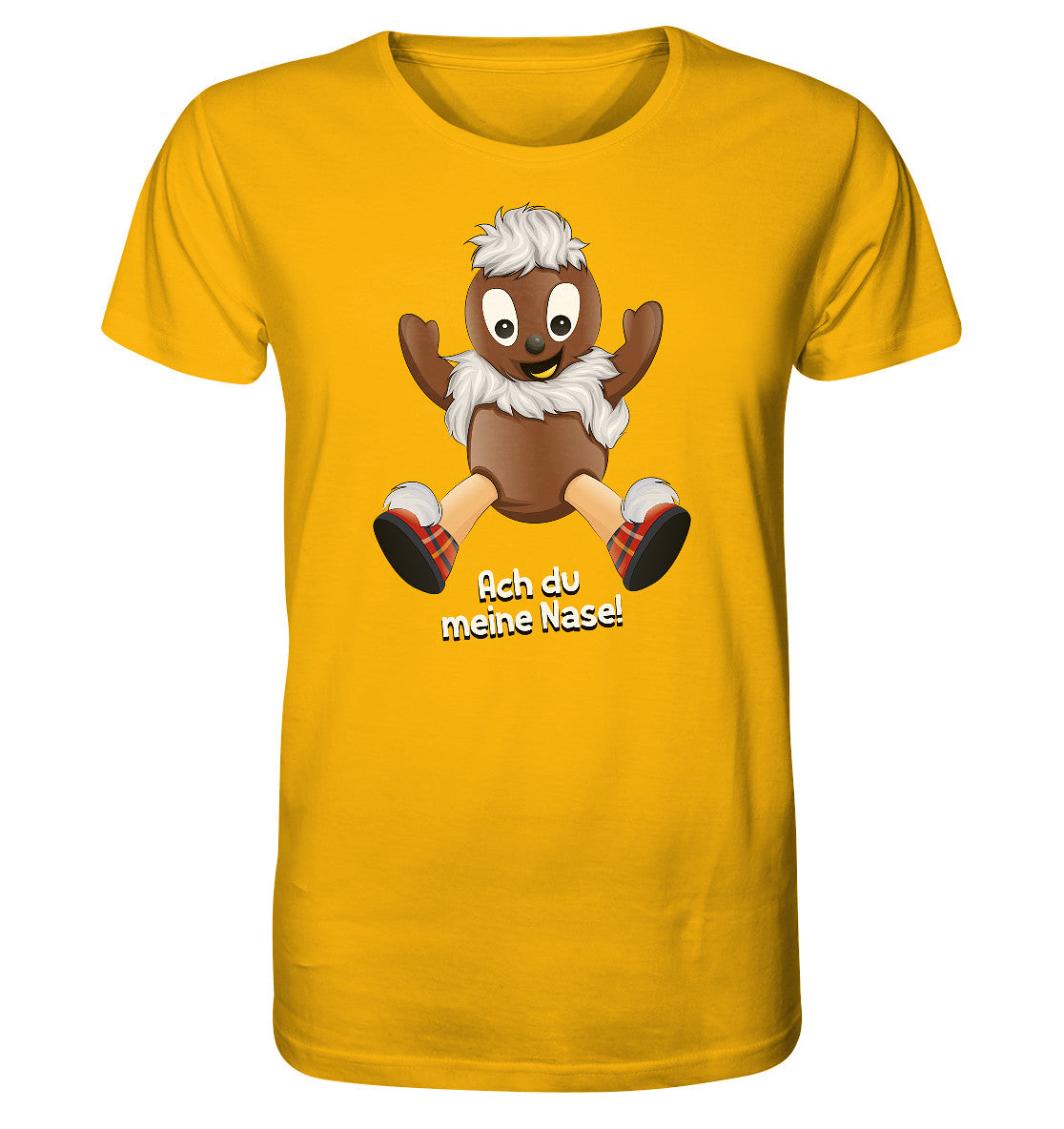 ORGANIC BIO SHIRT UNISEX • UNSER SANDMÄNNCHEN - PITTIPLATSCH - ACH DU MEINE NASE