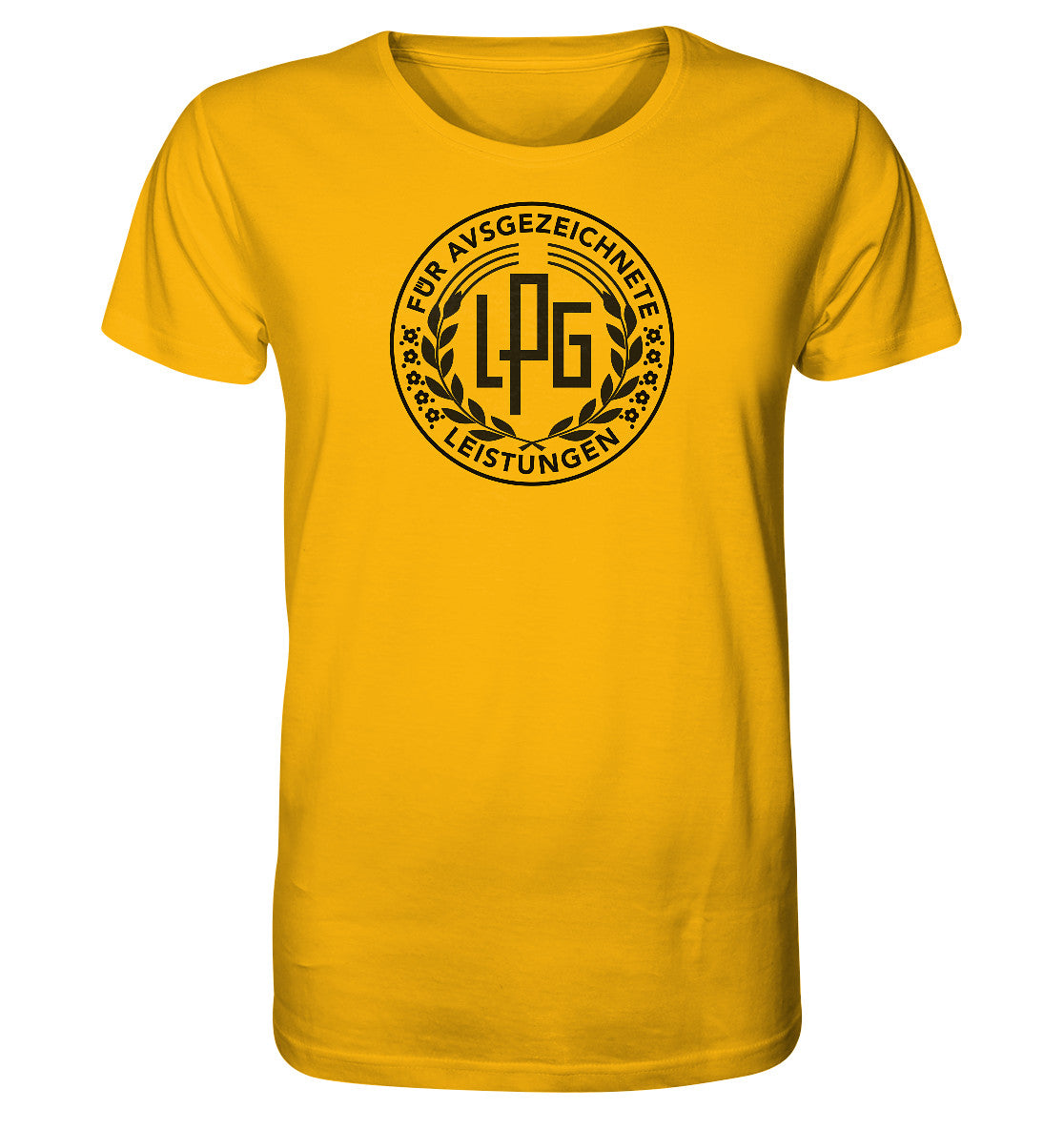 ORGANIC BIO SHIRT UNISEX • LPG - ORDEN FÜR AUSGEZEICHNETE LEISTUNGEN - hell