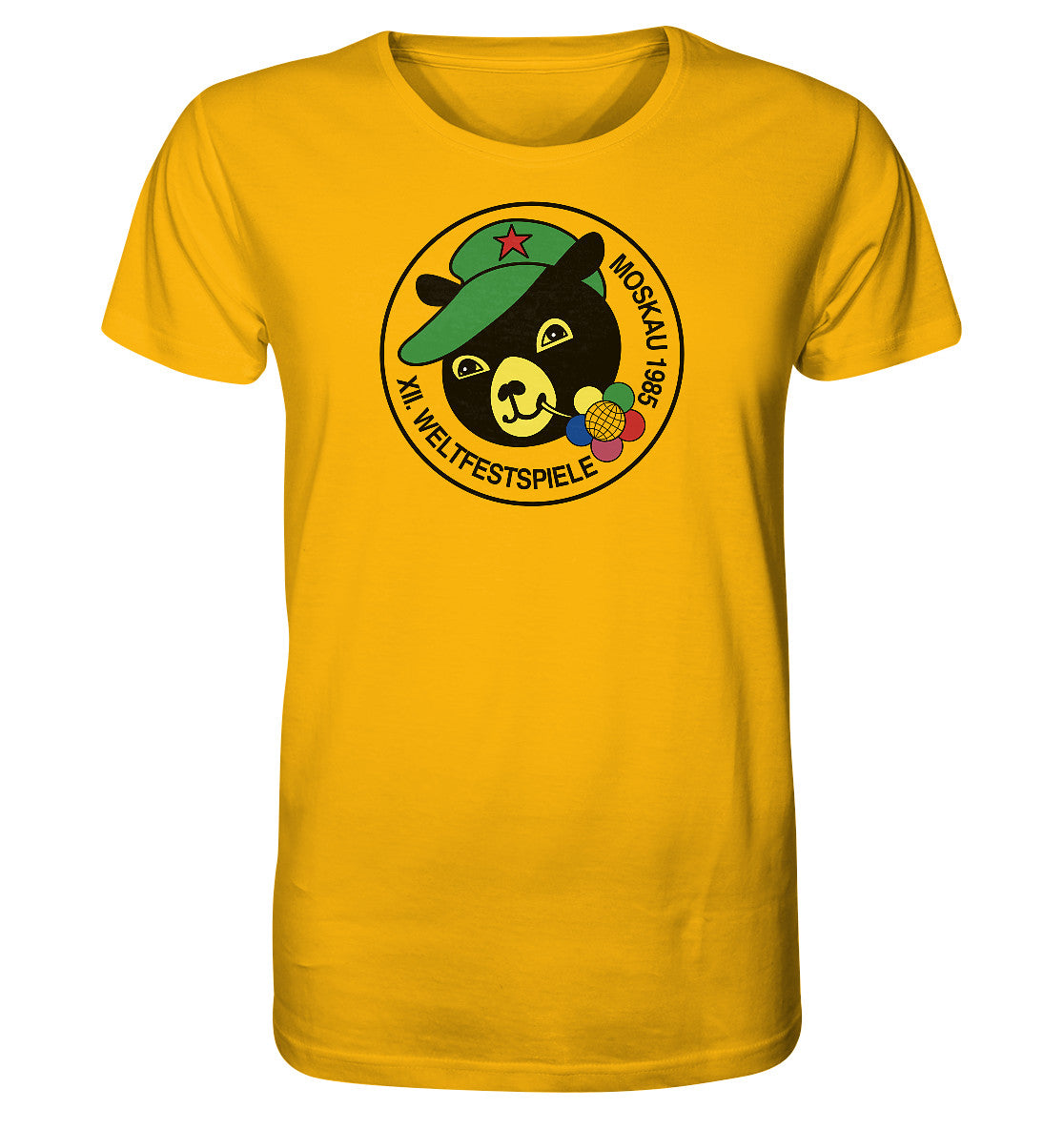 ORGANIC BIO SHIRT UNISEX • WELTFESTSPIELE, MOSKAU 1985