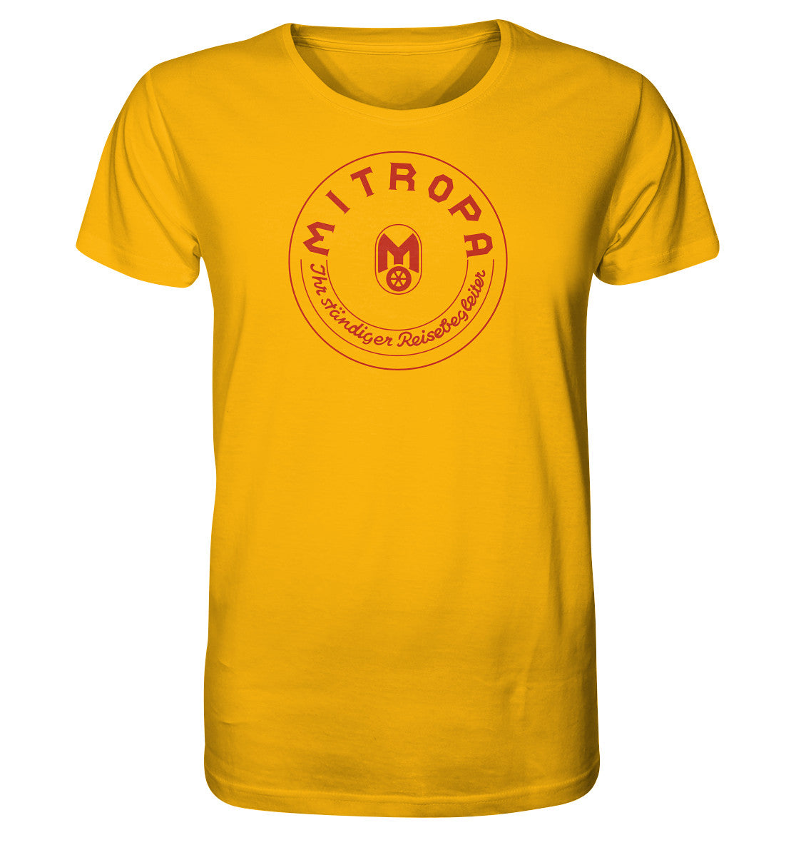 ORGANIC BIO SHIRT UNISEX • MITROPA BADGE