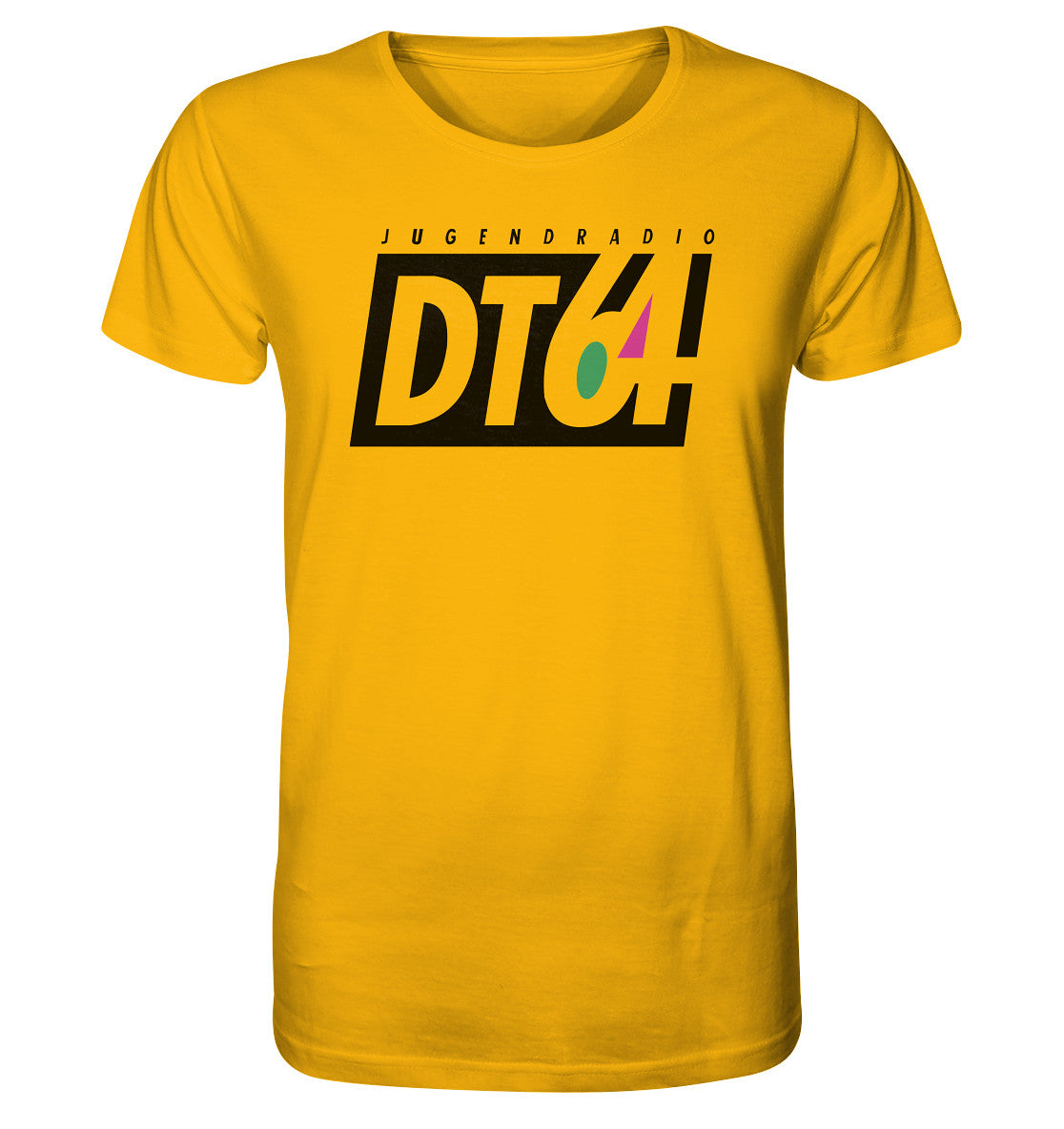 ORGANIC BIO SHIRT UNISEX • DT64 JUGENDRADIO - DUNKEL