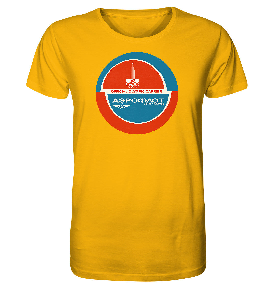 ORGANIC BIO SHIRT UNISEX • AEROFLOT SOVIET AIRLINES