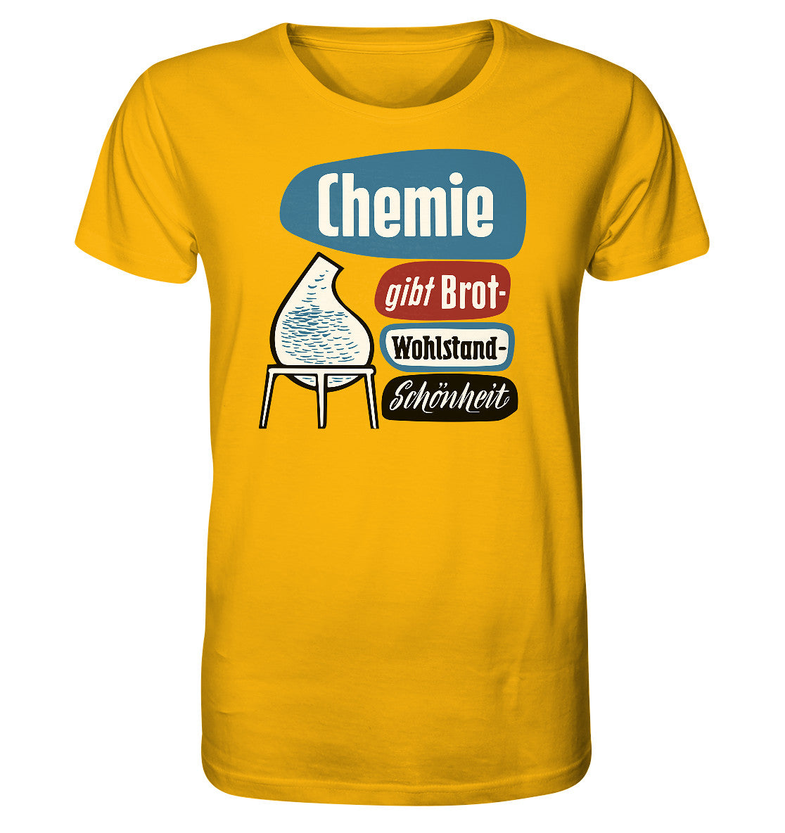 ORGANIC BIO SHIRT UNISEX • CHEMIE GIBT BROT - LEUNA-WERKE