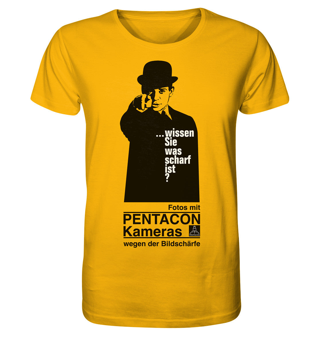 ORGANIC BIO SHIRT UNISEX • PENTACON - WISSEN SIE WAS SCHARF IST