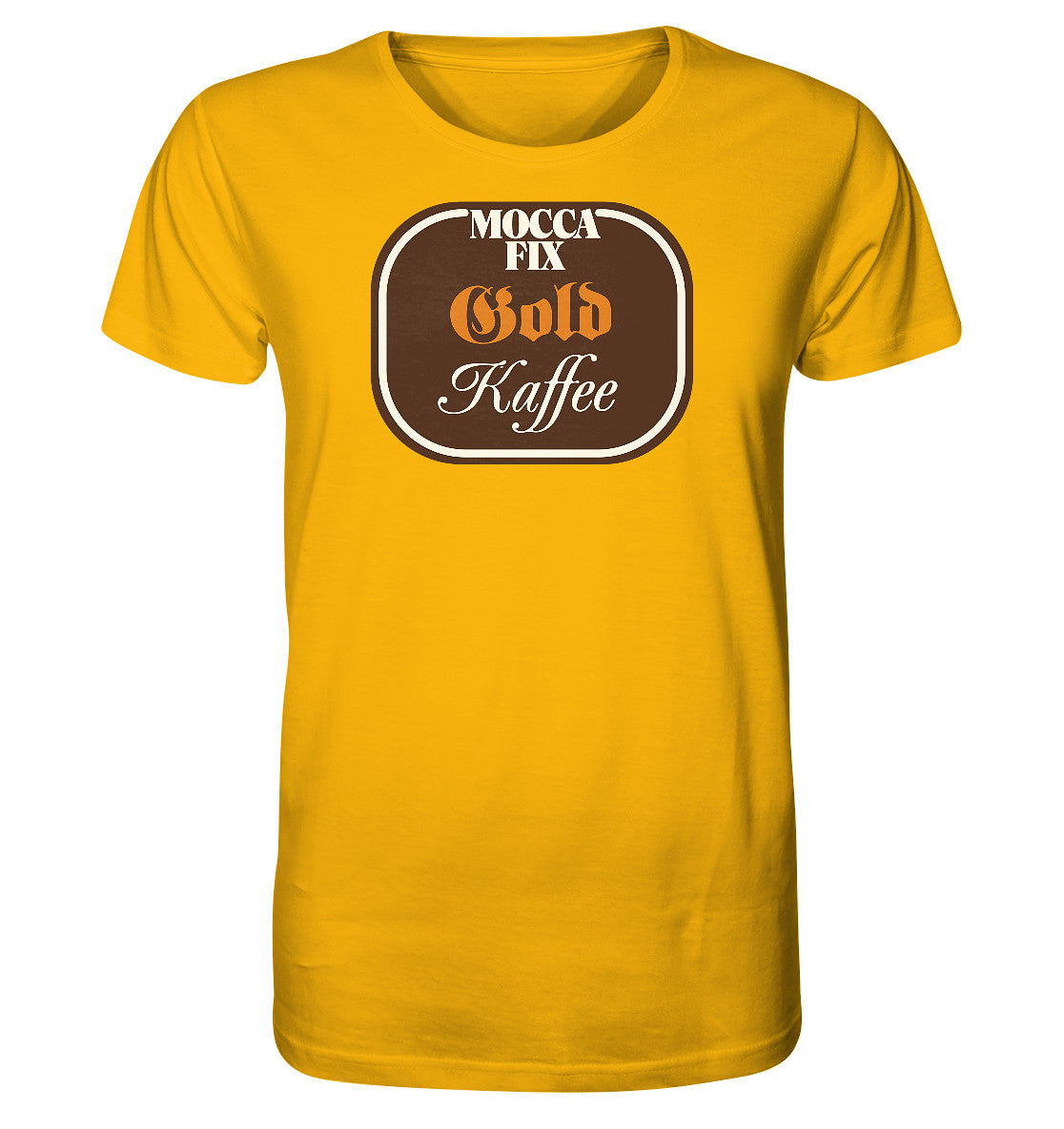 ORGANIC BIO SHIRT UNISEX • MOCCA FIX
