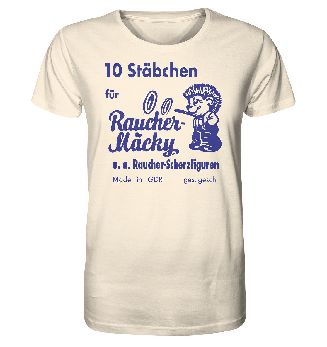 ORGANIC BIO SHIRT UNISEX • RÄUCHER MÄCKY STÄBCHEN