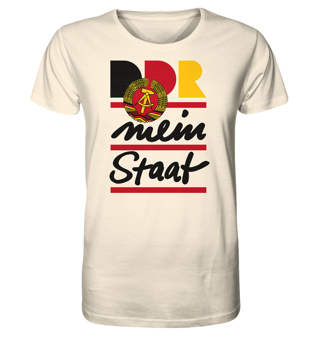 ORGANIC BIO SHIRT UNISEX • DDR - MEIN STAAT