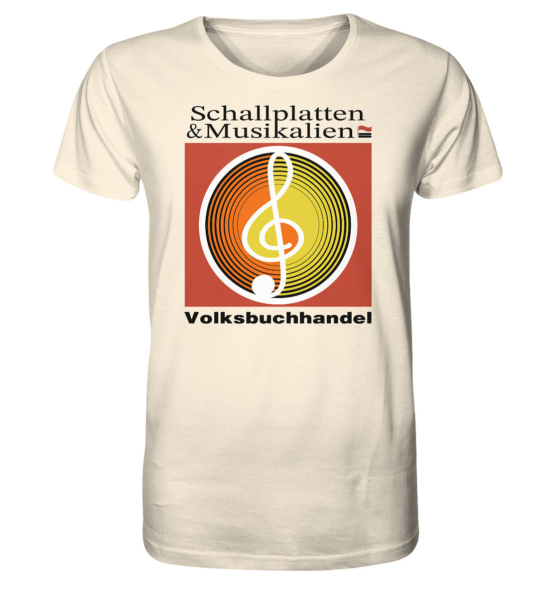 ORGANIC BIO SHIRT UNISEX • SCHALLPLATTEN VOLKSBUCHHANDEL