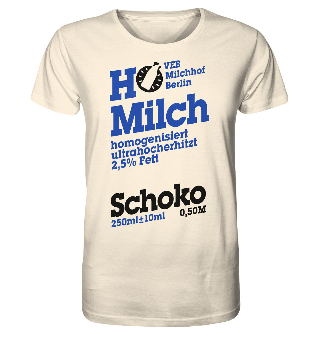 ORGANIC BIO SHIRT UNISEX • VEB MILCHHOF BERLIN