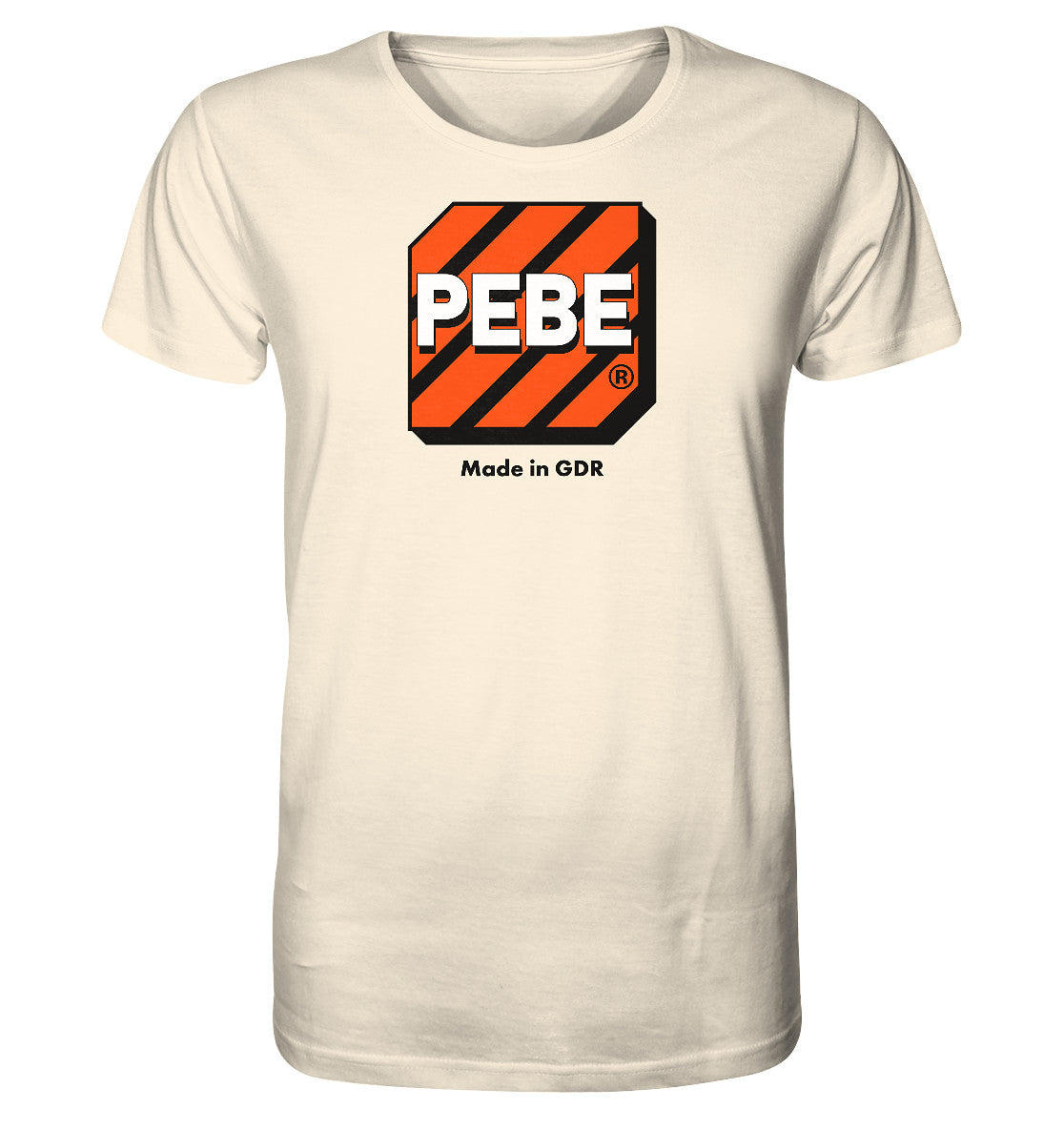 ORGANIC BIO SHIRT UNISEX • PEBE BAUKASTEN - MADE IN GDR