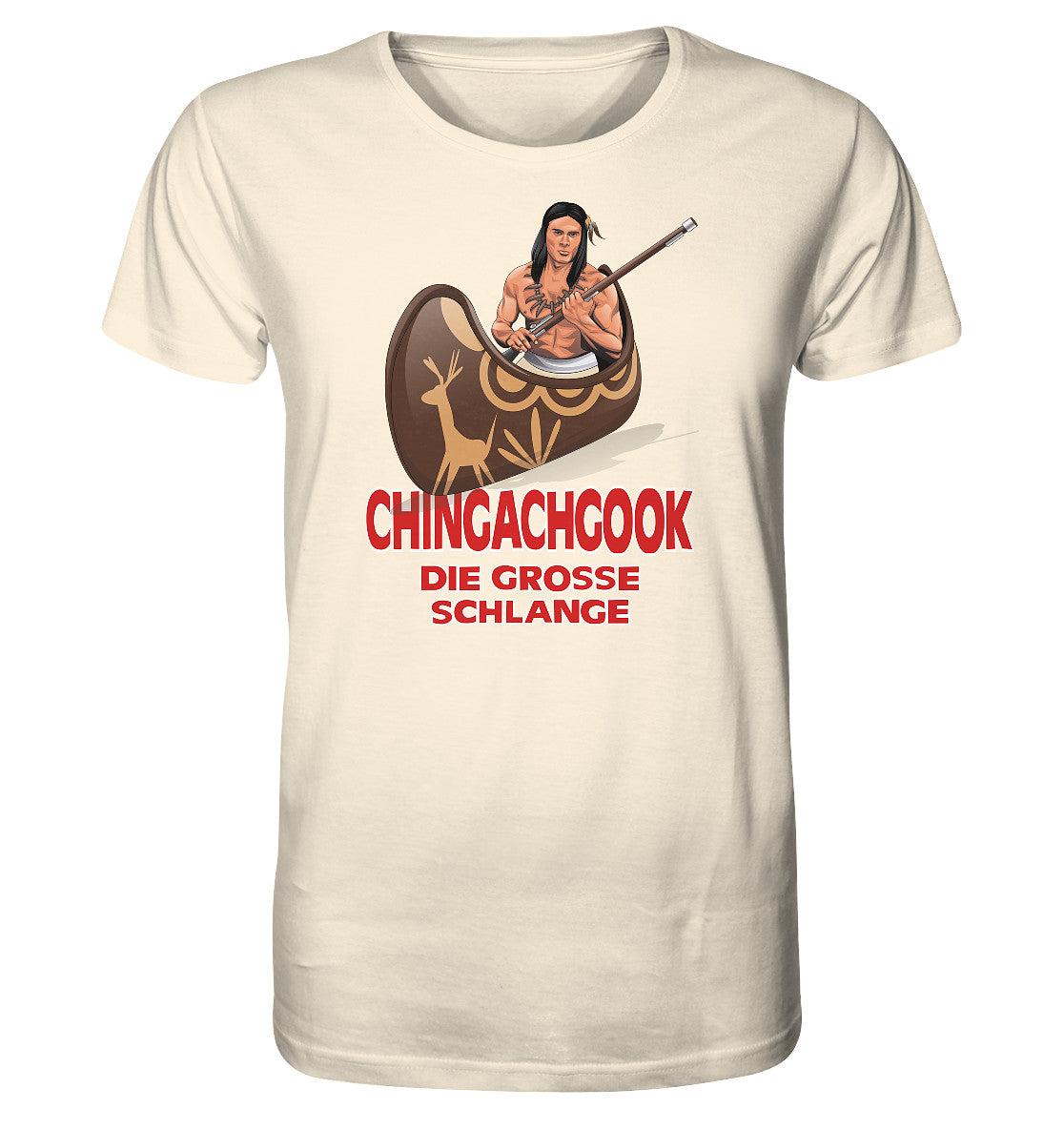 ORGANIC BIO SHIRT UNISEX • CHINGACHGOOK, DIE GROSSE SCHLANGE