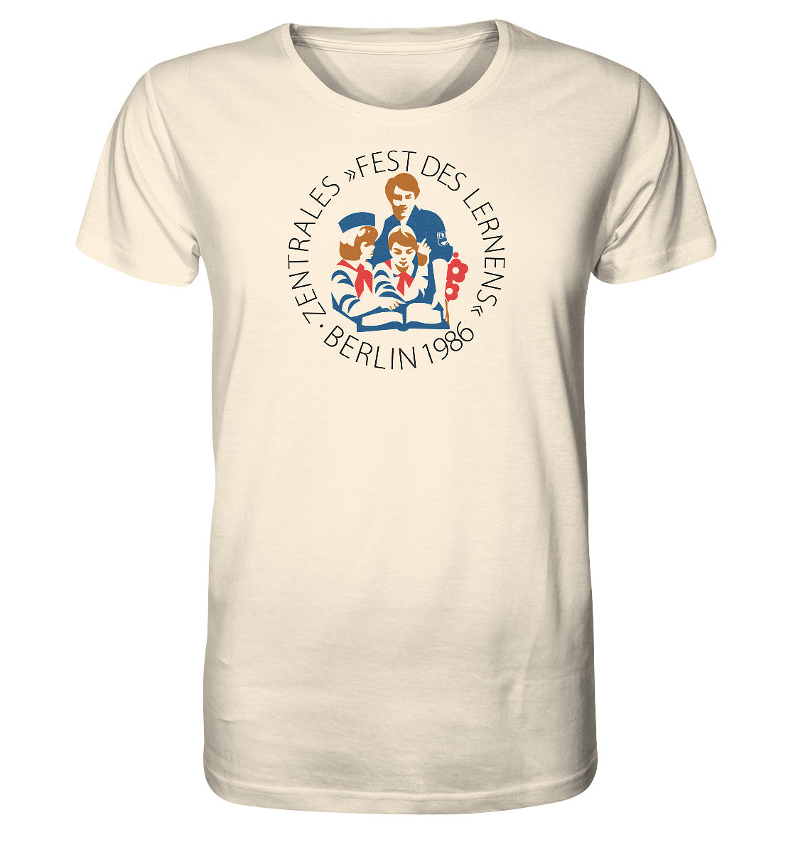 ORGANIC BIO SHIRT UNISEX • FEST DES LERNENS, BERLIN 1986