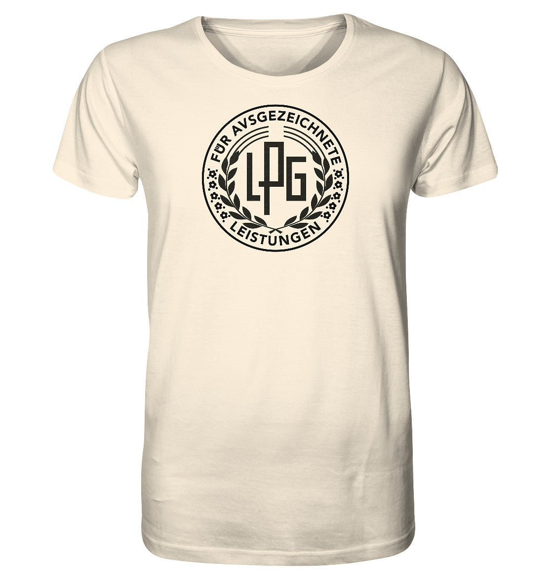 ORGANIC BIO SHIRT UNISEX • LPG - ORDEN FÜR AUSGEZEICHNETE LEISTUNGEN - hell