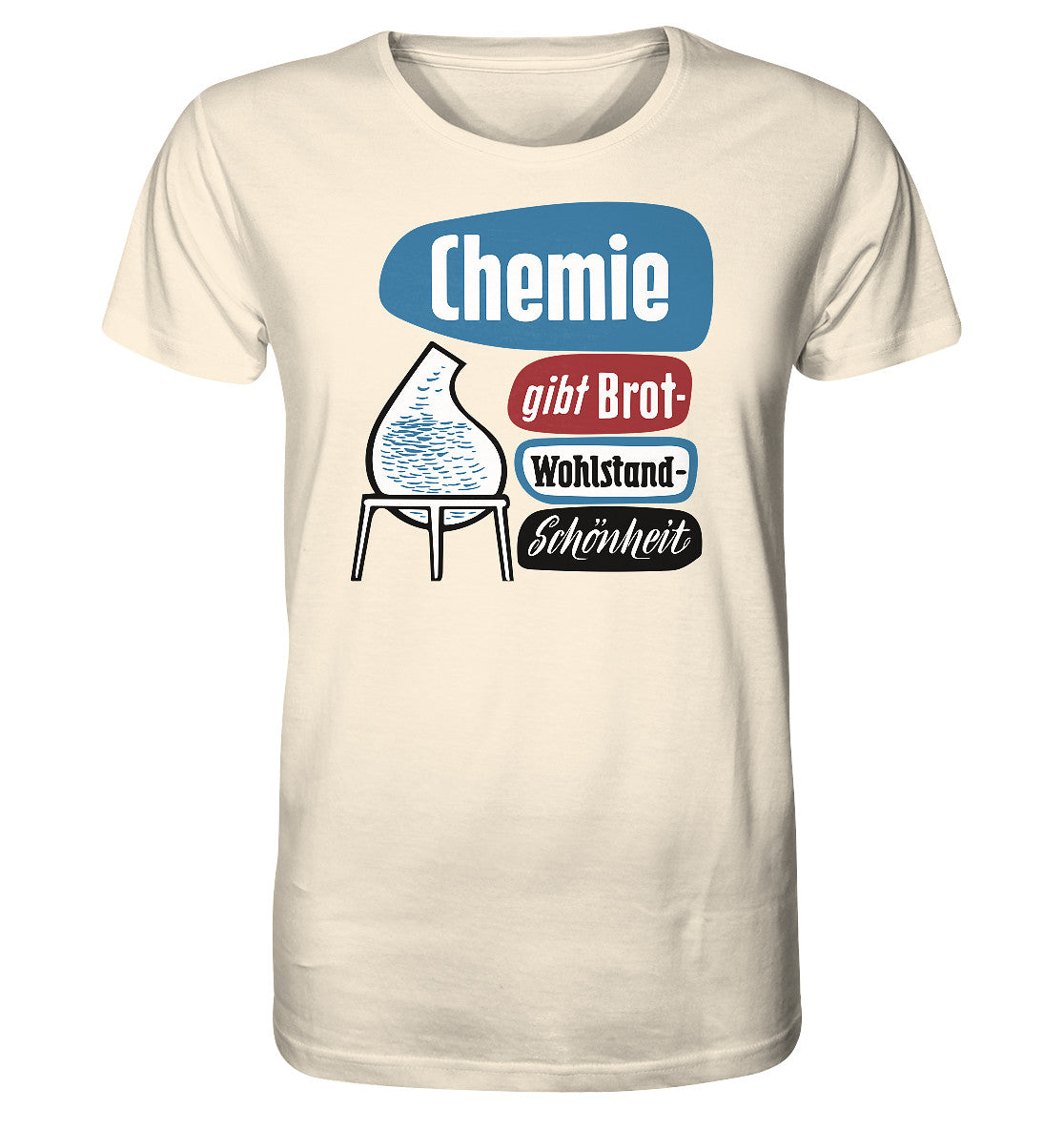 ORGANIC BIO SHIRT UNISEX • CHEMIE GIBT BROT - LEUNA-WERKE