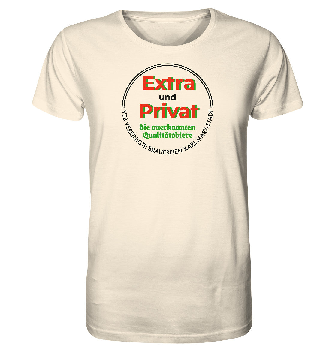 ORGANIC BIO SHIRT UNISEX • VEB BRAUEREIEN KARL-MARX-STADT