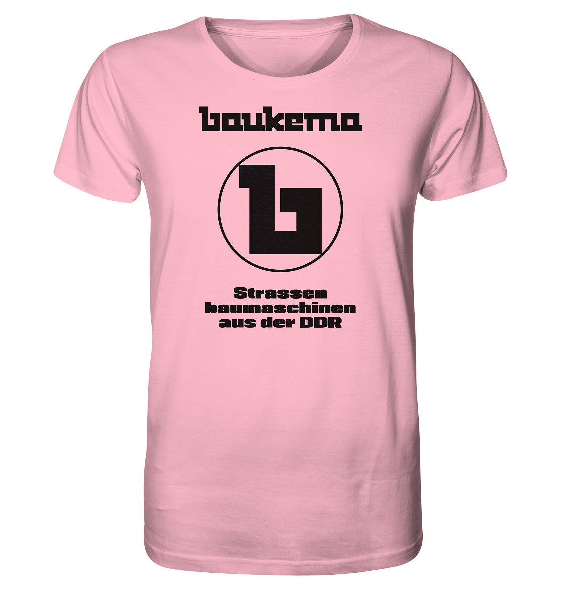 ORGANIC BIO SHIRT UNISEX • BAUKEMA STRASSENBAUMASCHINEN - hell