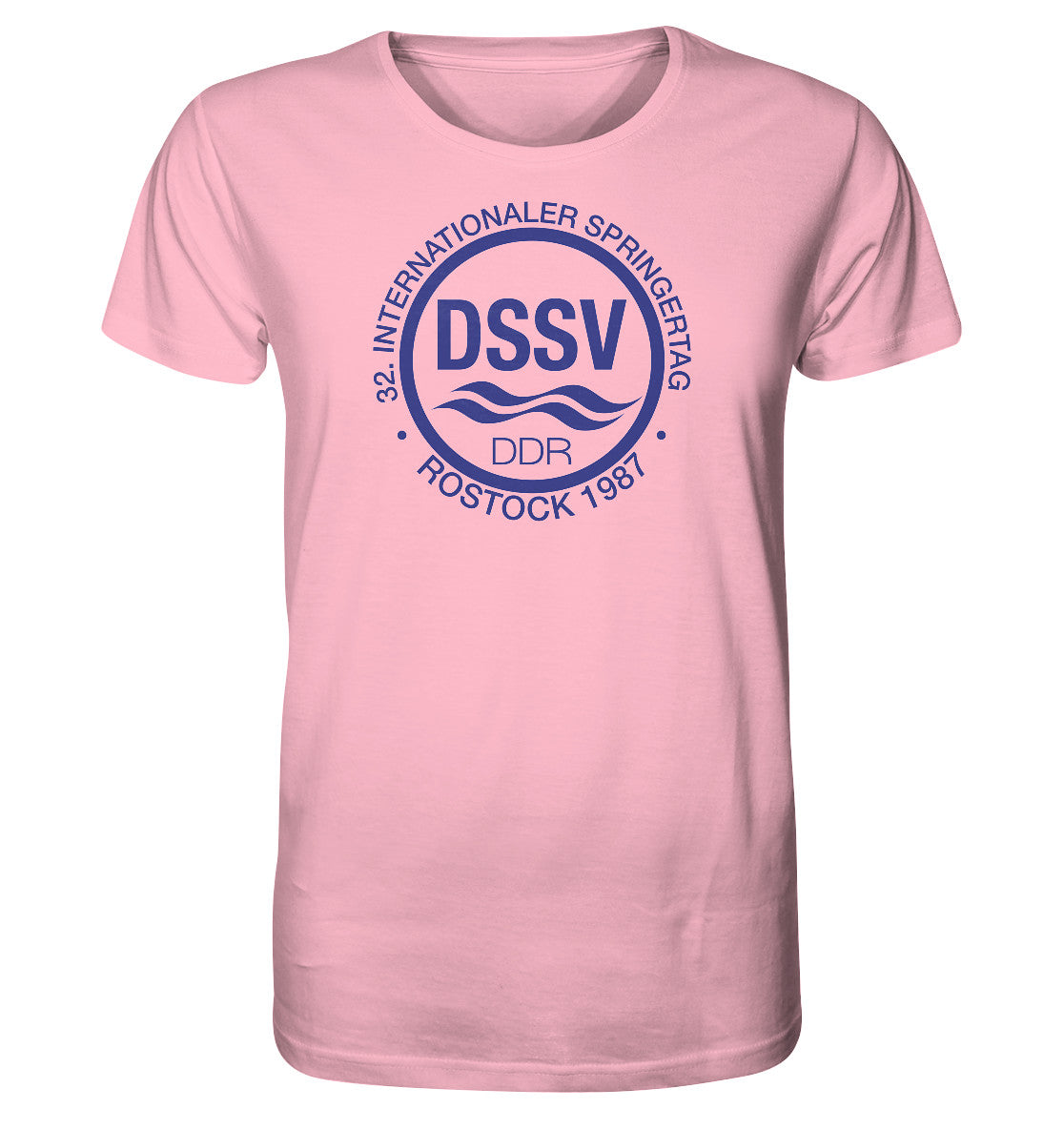 ORGANIC BIO SHIRT UNISEX • INTERNATIONALER SPRINGERTAG - ROSTOCK 1987 - hell
