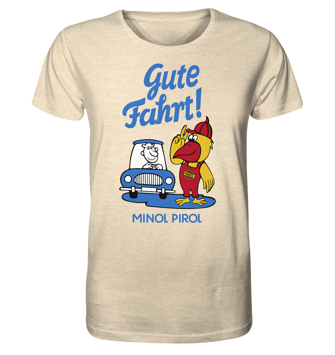 ORGANIC BIO SHIRT UNISEX • GUTE FAHRT! MINOL PIROL